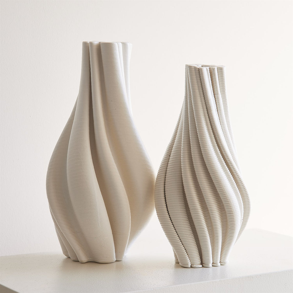 Twist Printed Vases