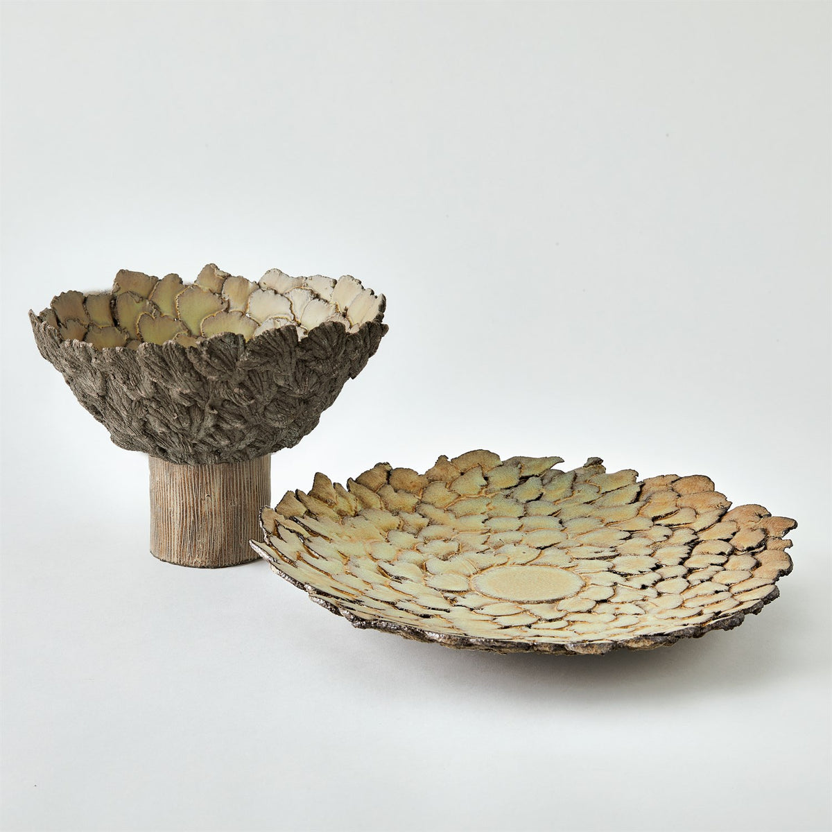 Petaled Pedestal Compote