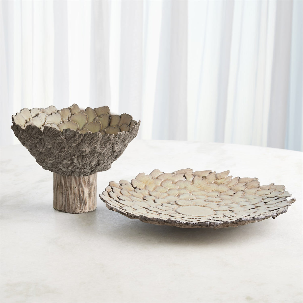 Petaled Pedestal Compote