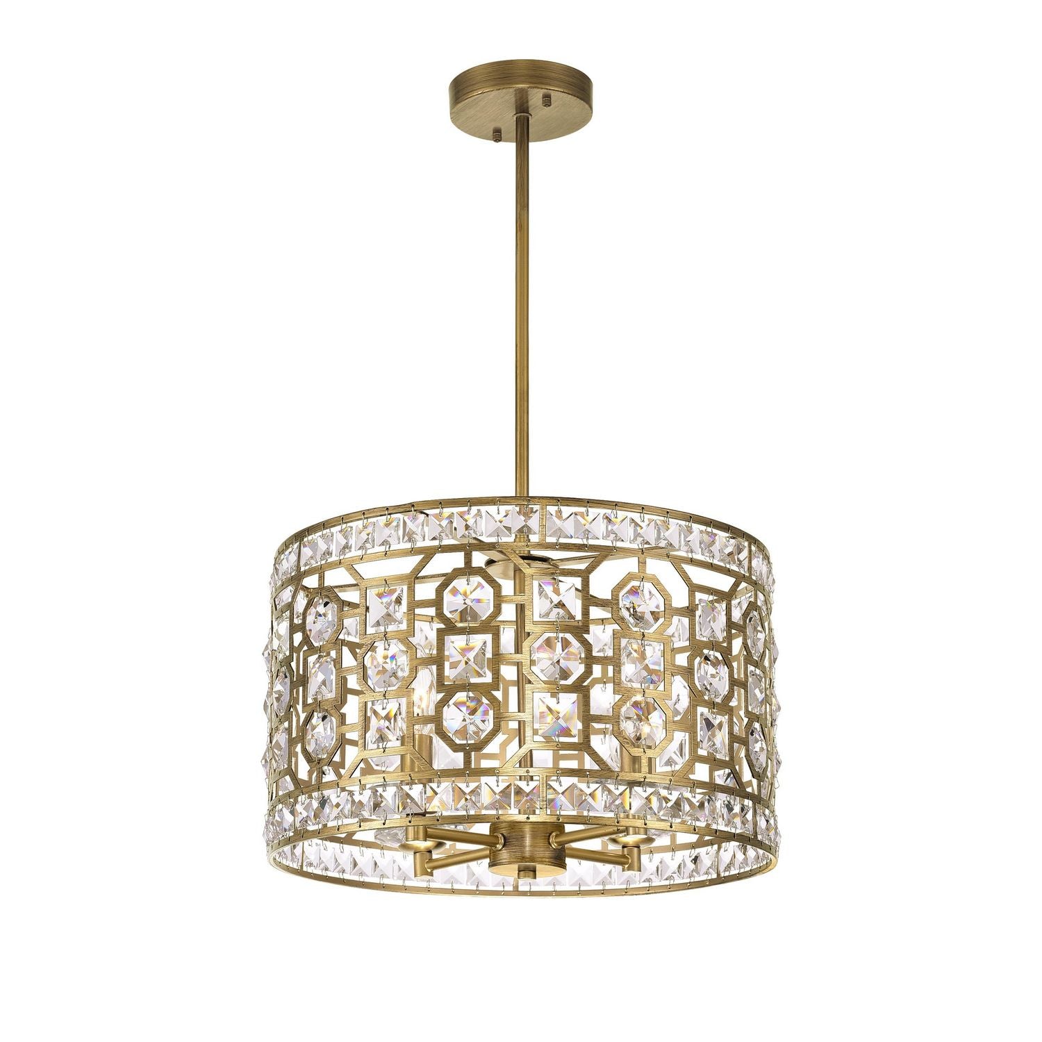 CWI Lighting Canada - 1026P16-4-193 - Four Light Chandelier - Belinda - Champagne