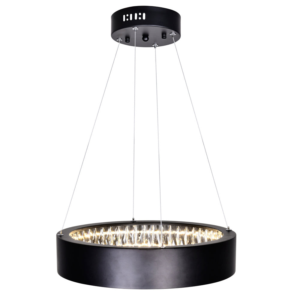 CWI Lighting Canada - 1040P20-101 - LED Chandelier - Rosalina - Matte Black