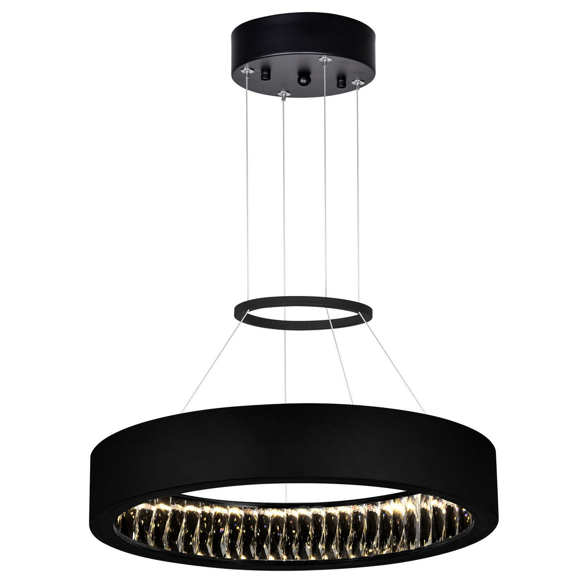 CWI Lighting Canada - 1040P20-101 - LED Chandelier - Rosalina - Matte Black