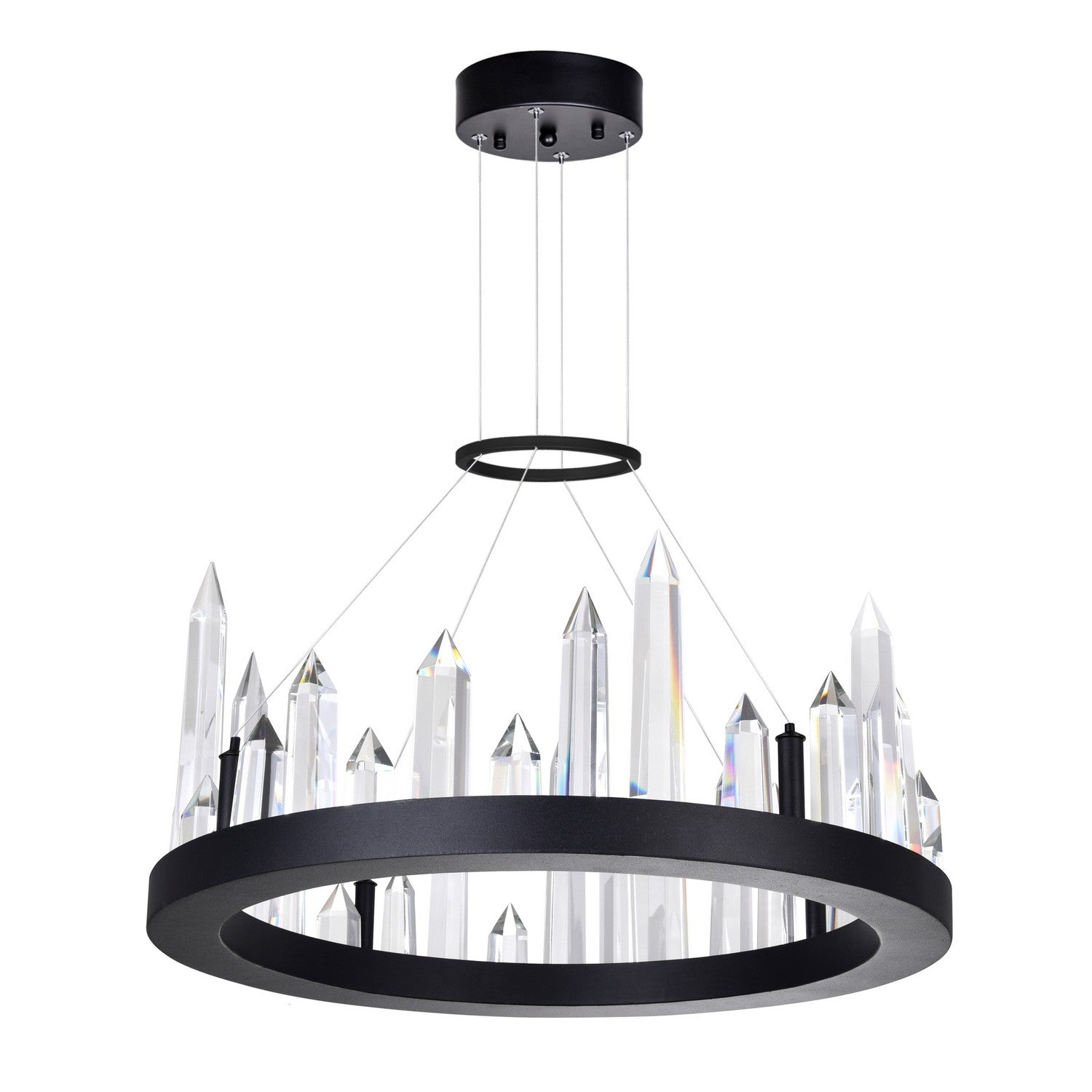 CWI Lighting Canada - 1043P16-101 - LED Chandelier - Juliette - Black