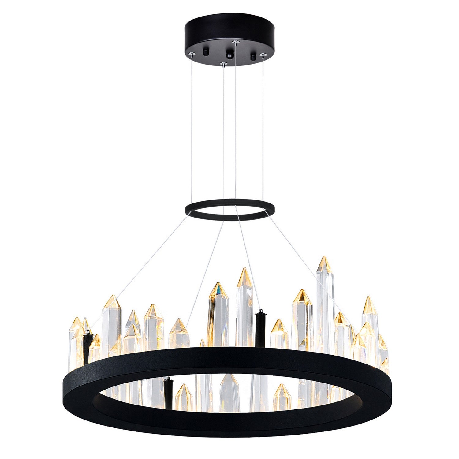CWI Lighting Canada - 1043P16-101 - LED Chandelier - Juliette - Black