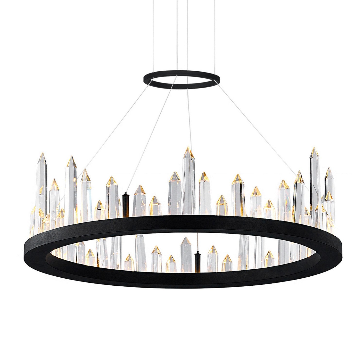 CWI Lighting Canada - 1043P24-101 - LED Chandelier - Juliette - Black