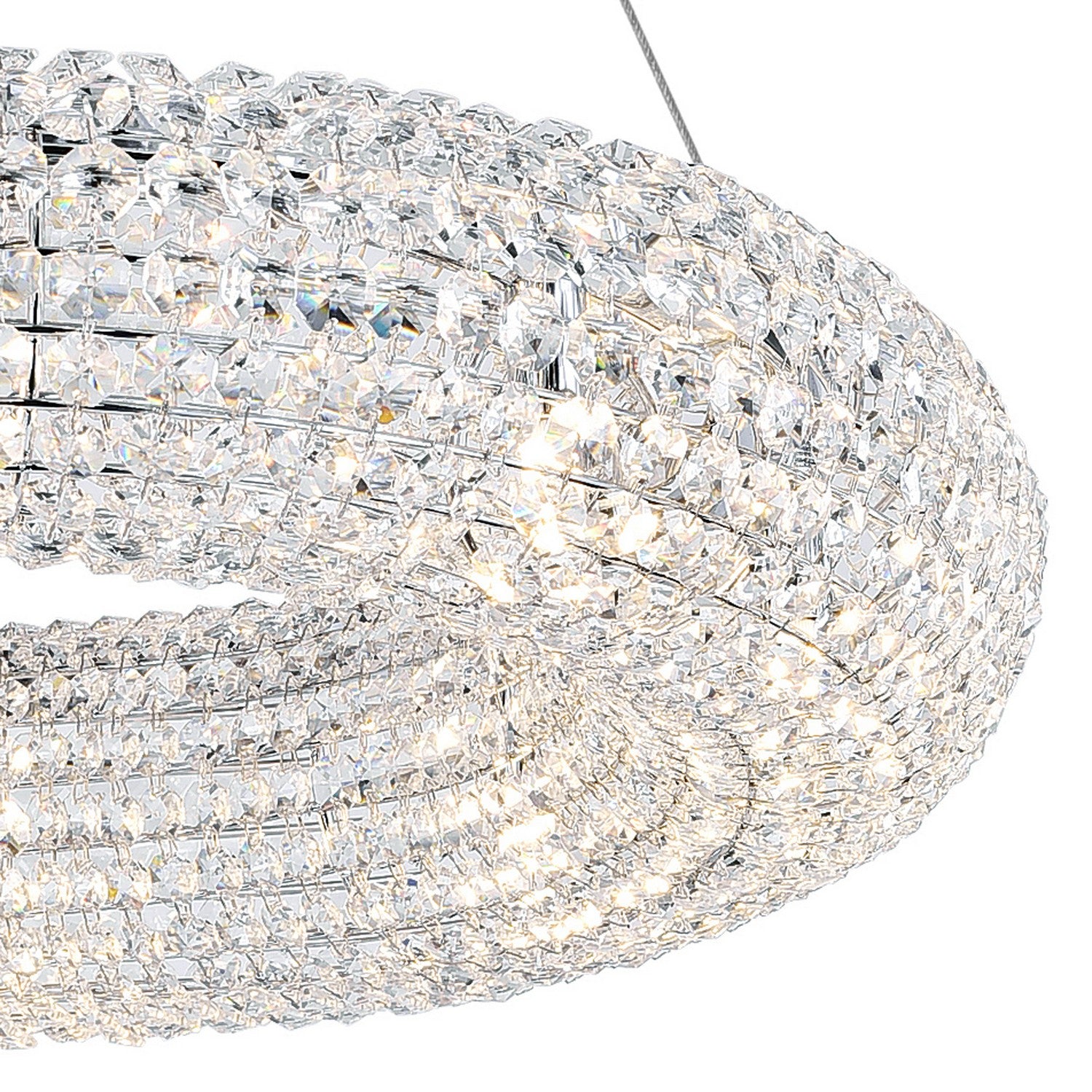 CWI Lighting Canada - 1057P24-8-601 - Eight Light Chandelier - Veronique - Chrome