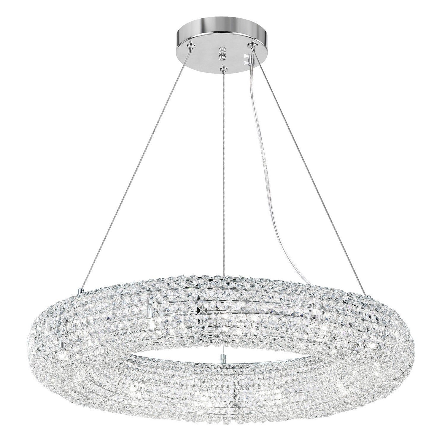 CWI Lighting Canada - 1057P32-12-601 - 12 Light Chandelier - Veronique - chrome