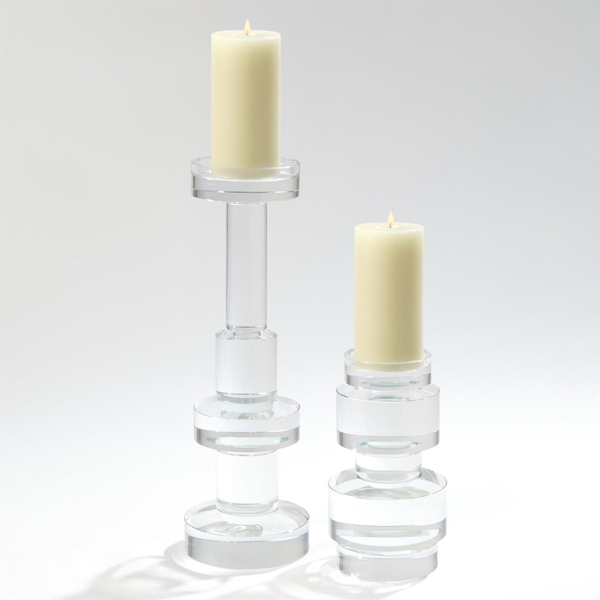 Supports de pilier ronds brillants