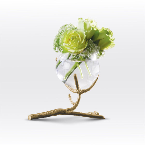 Porte-vase en brindilles