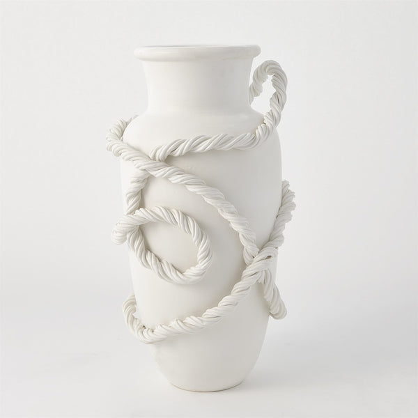 Vase amphore torsadé