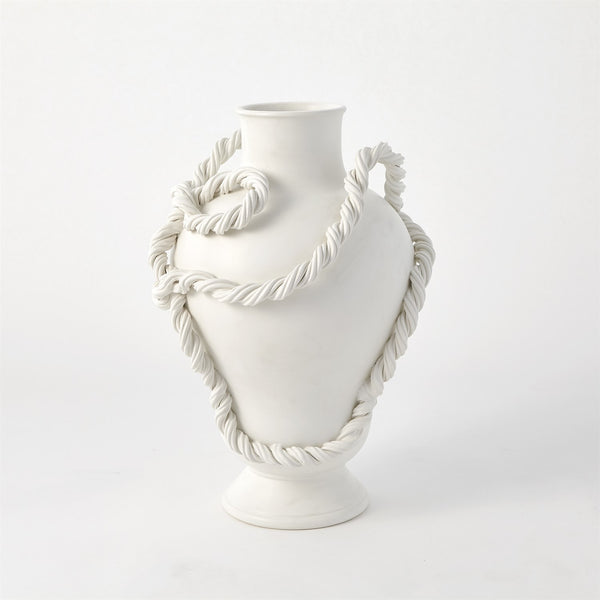 Vase en vigne torsadée