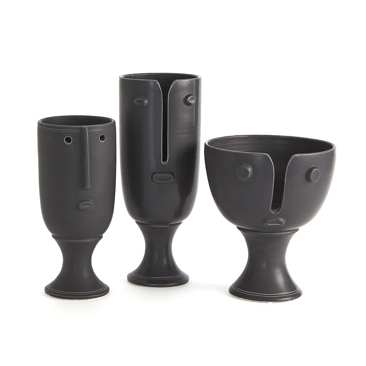 Long Nose Vases and Bowl