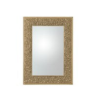 Golden Stone Mirror