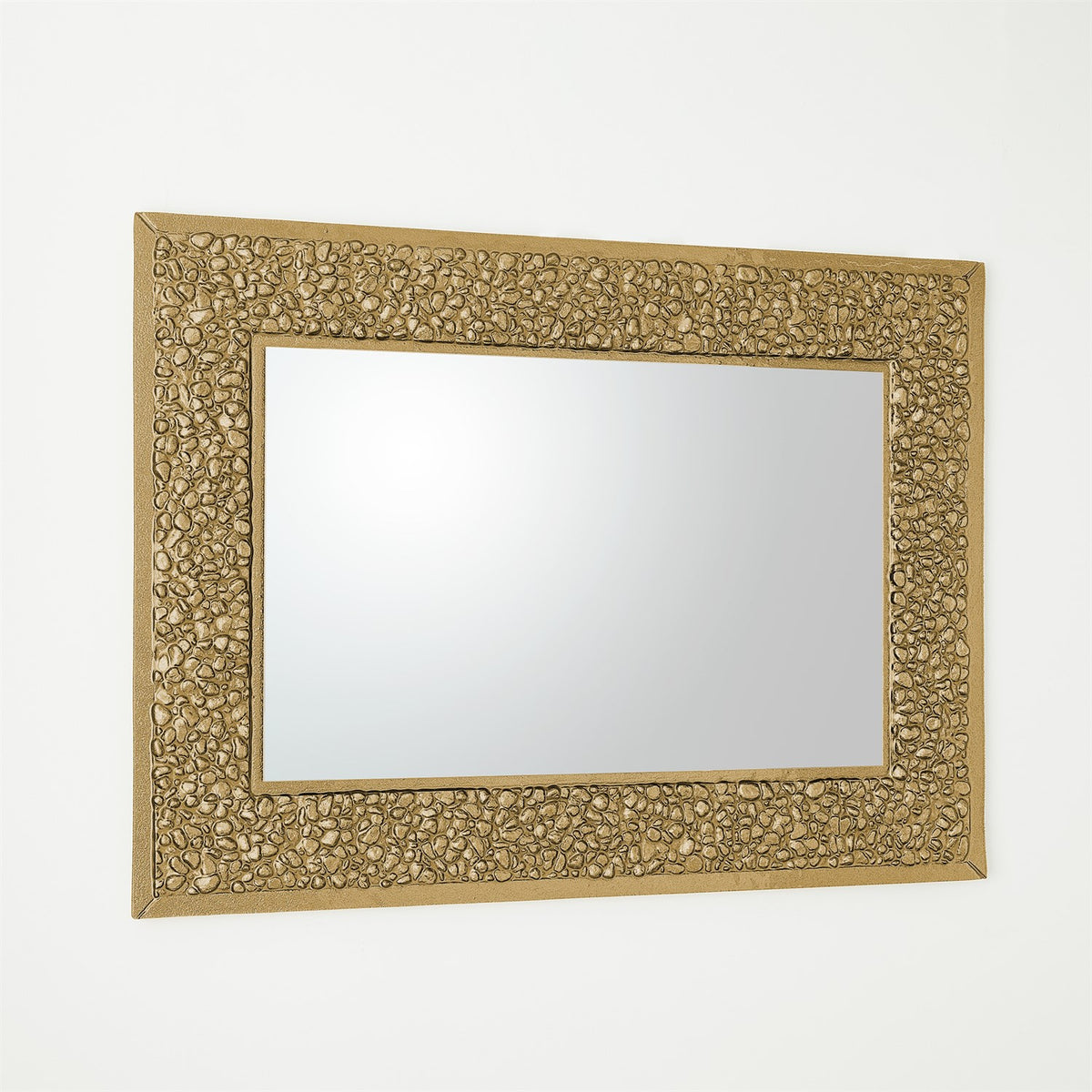 Golden Stone Mirror