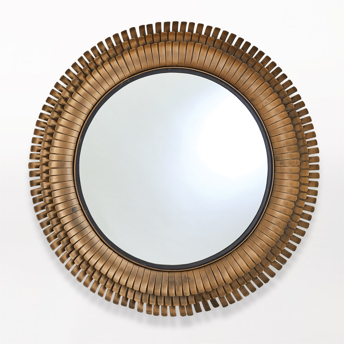 Layered Sunburst Wall Mirror