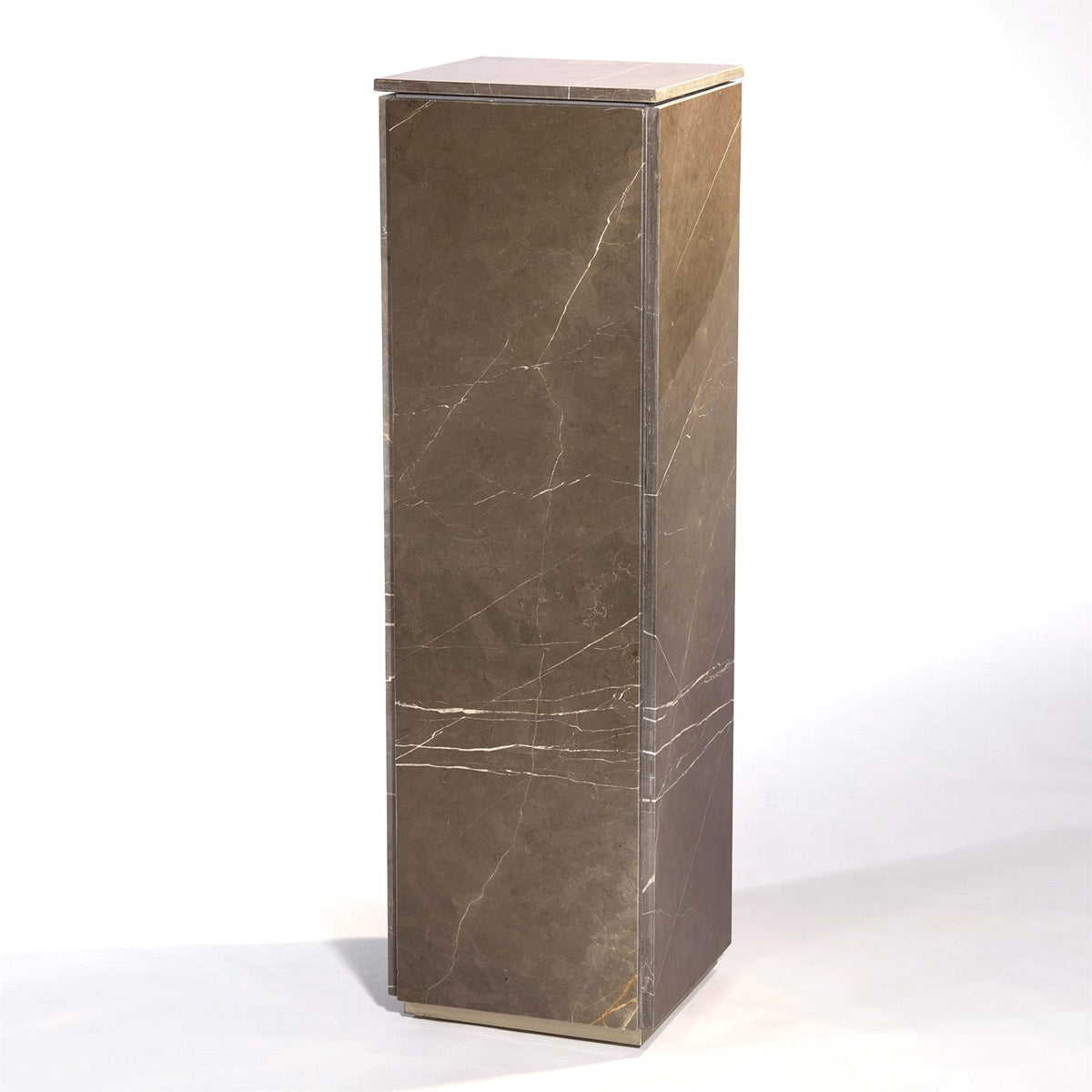 Graffito Marble Pedestal