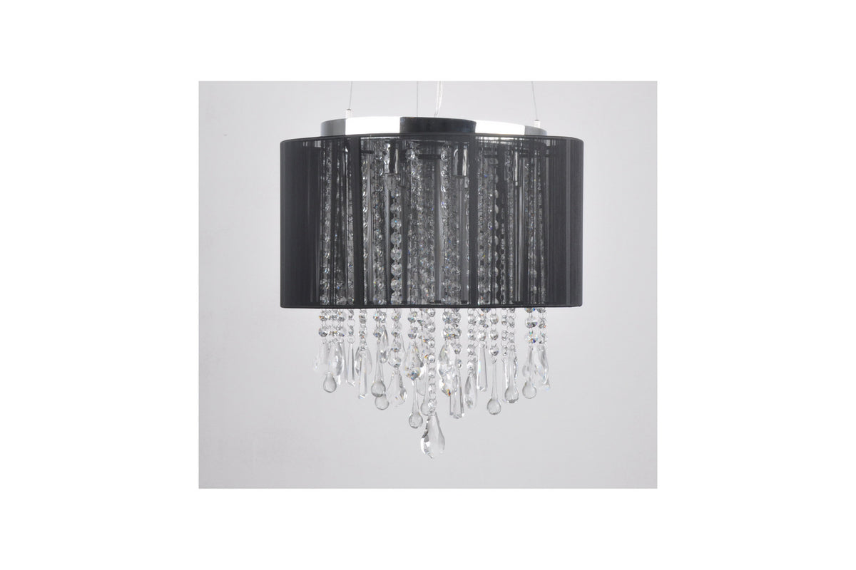 Avenue Lighting - HF1501-BLK - LED Dual Sconce - Beverly Dr. - Black Silk String