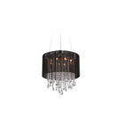 Éclairage Avenue - HF1501-BLK - Applique double LED - Beverly Dr. - Cordon en soie noire