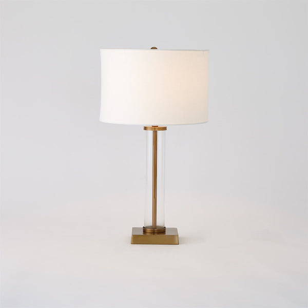 Glass Tube Table Lamp