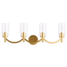 Eglo Canada - 203753A - Four Light Bath/Vanity - Devora - Antique Gold