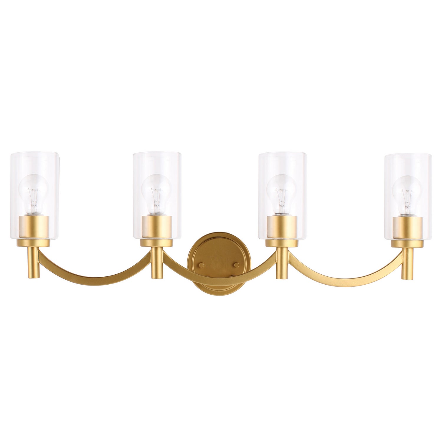 Eglo Canada - 203753A - Four Light Bath/Vanity - Devora - Antique Gold