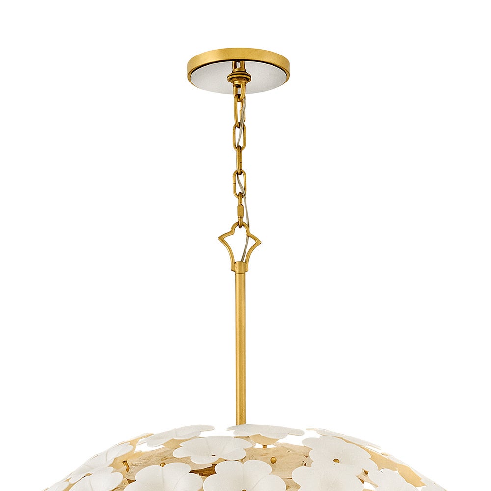 Fredrick Ramond FR41967DG Marianne Globe Pendant in Deluxe Gold