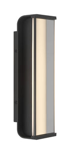Eurofase 50111-015 Dulton LED Outdoor Wall Sconce in Matte Black