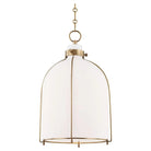 Hudson Valley Canada - 7314-AGB - One Light Pendant - Eldridge - Aged Brass
