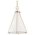 Hudson Valley Canada - 7316-AGB - One Light Pendant - Eldridge - Aged Brass