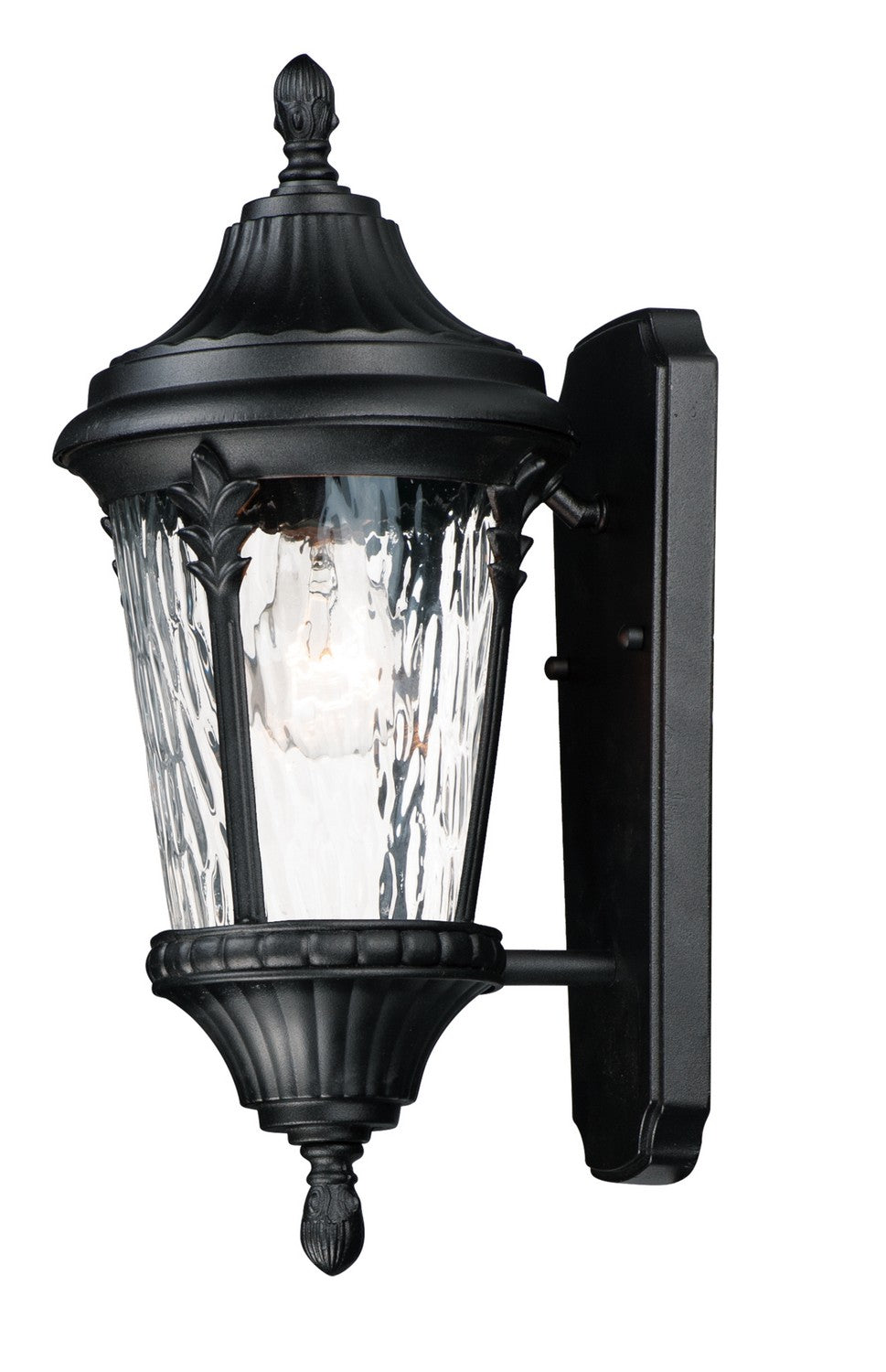Maxim Lighting 3053WGBK Sentry Outdoor Wall Lantern in Black