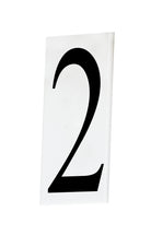 Numéro de maison Maxim Lighting 53612WT, blanc