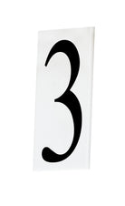 Numéro de maison Maxim Lighting 53613WT, blanc