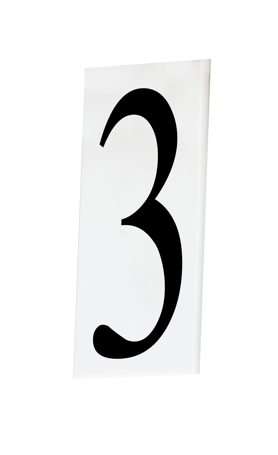 Numéro de maison Maxim Lighting 53613WT, blanc