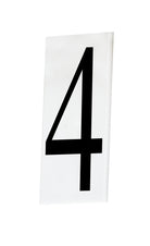 Numéro de maison Maxim Lighting 53614WT, blanc