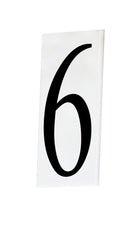 Numéro de maison Maxim Lighting 53616WT, blanc