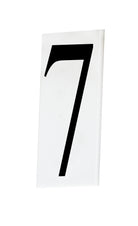 Numéro de maison Maxim Lighting 53617WT, blanc