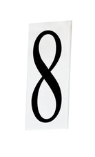 Numéro de maison Maxim Lighting 53618WT, blanc