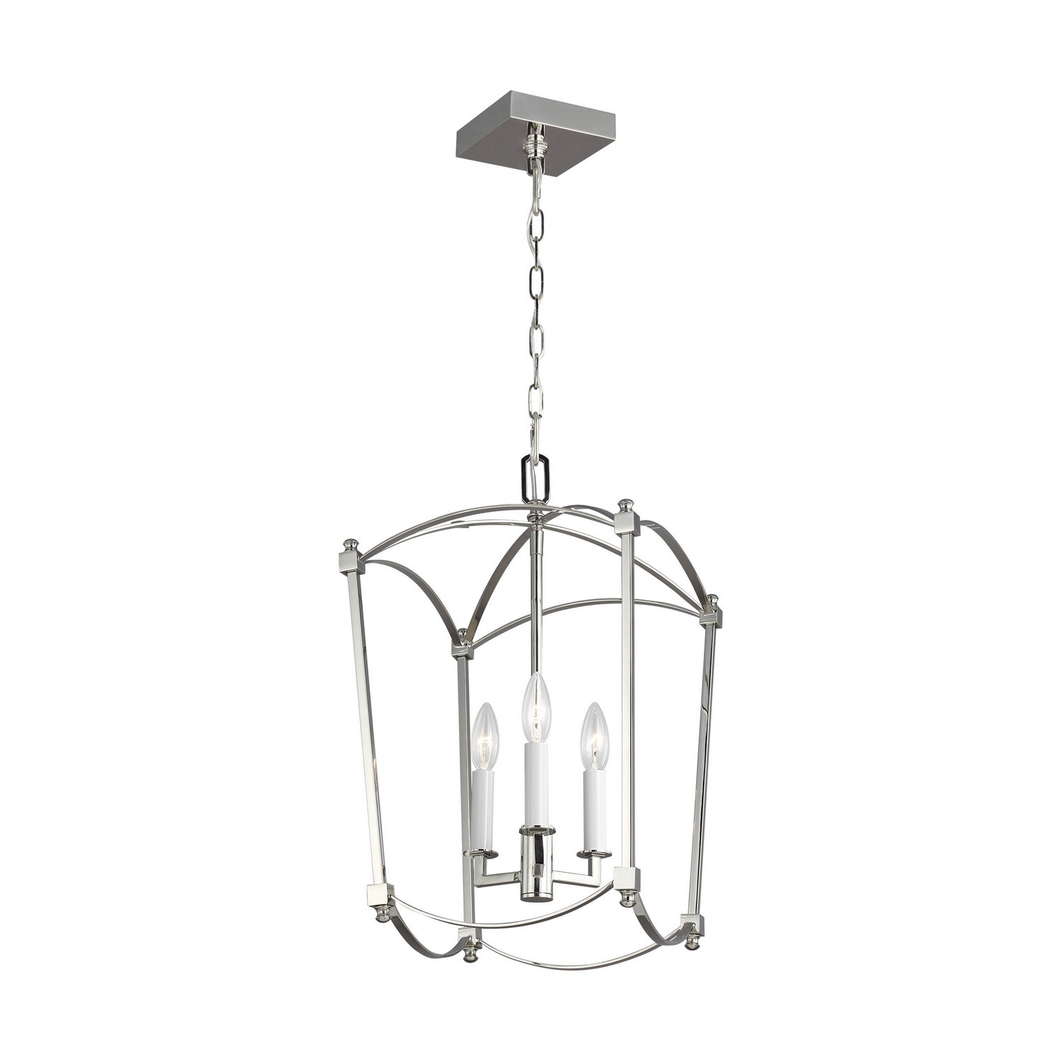 Visual Comfort Studio Canada - F3321/3ADB - Three Light Lantern - Thayer - Antique Gild