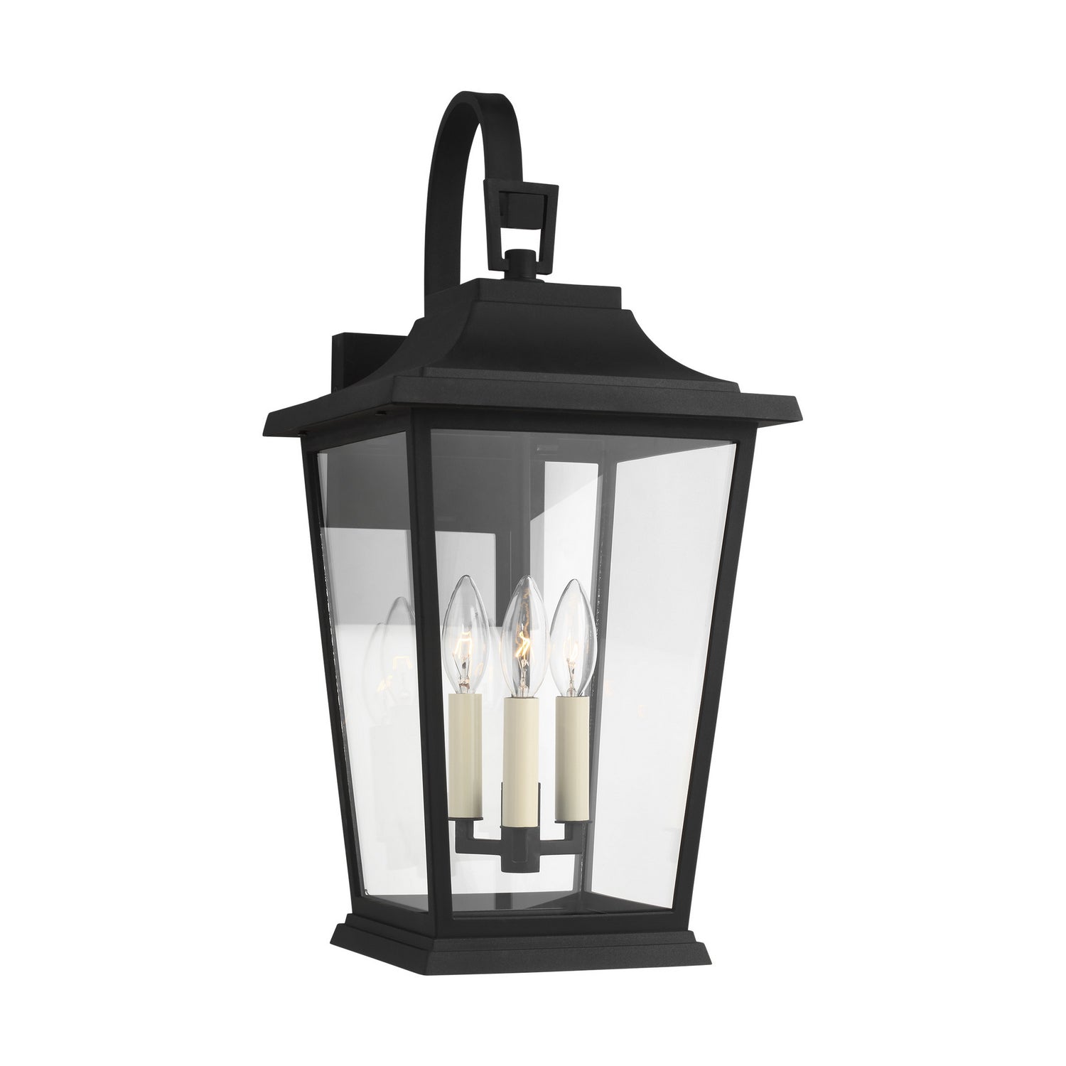 Visual Comfort Studio Canada - OL15402TXB - Three Light Lantern - Warren - Textured Black