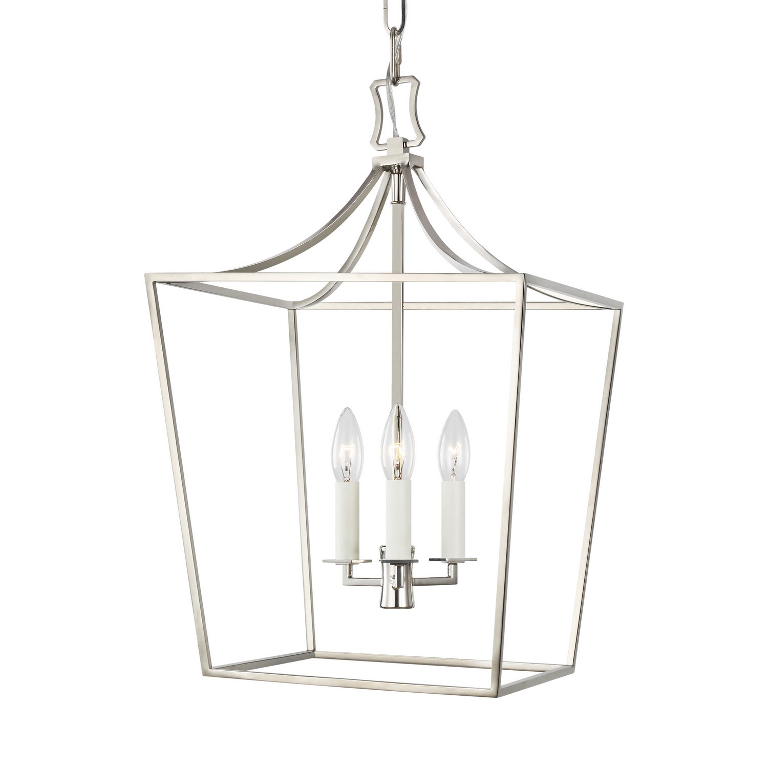 Visual Comfort Studio Canada - CC1003PN - Three Light Lantern - Southold - Polished Nickel