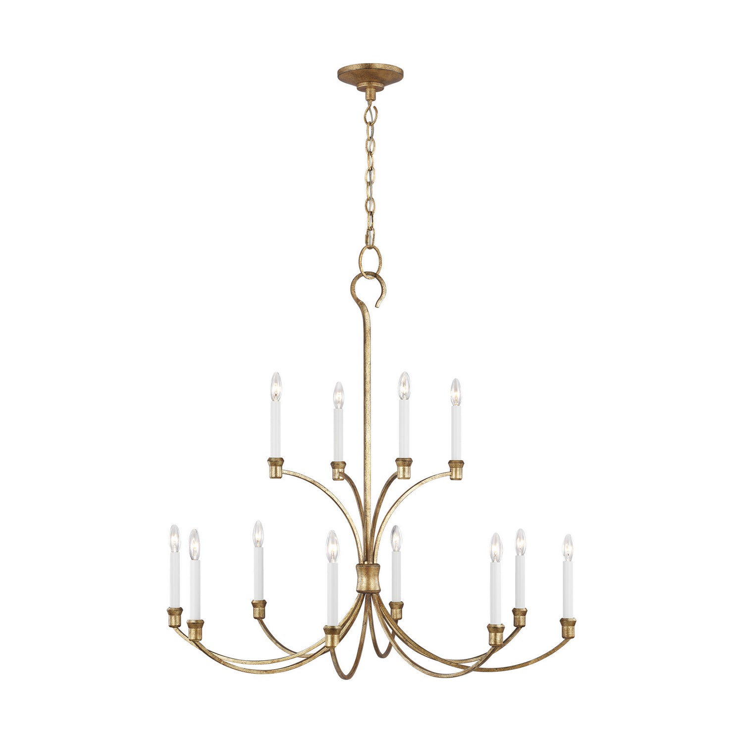 Visual Comfort Studio Canada - CC10612ADB - 12 Light Chandelier - Westerly - Antique Gild