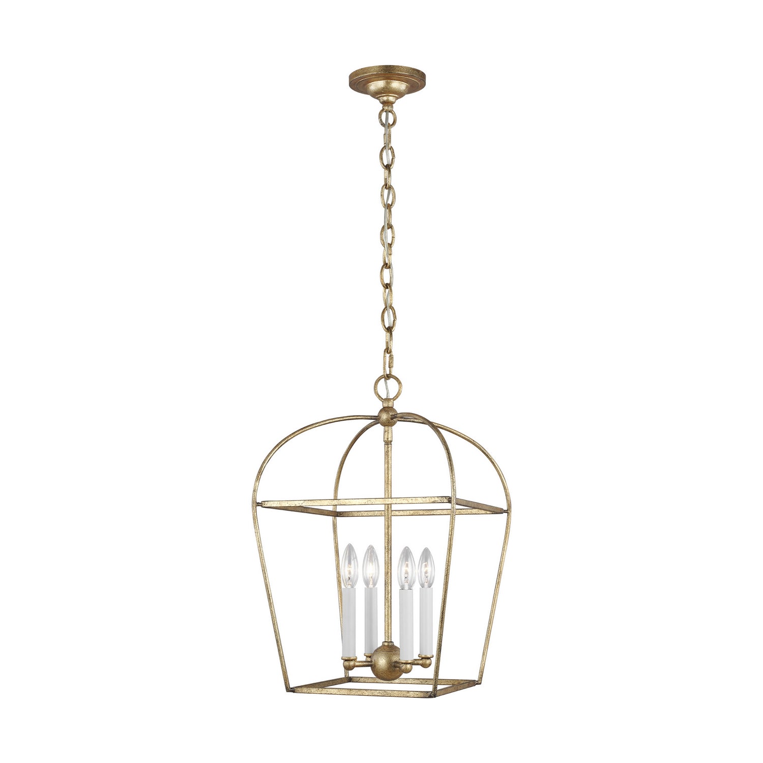 Visual Comfort Studio Canada - CC1084ADB - Four Light Lantern - Stonington - Antique Gild