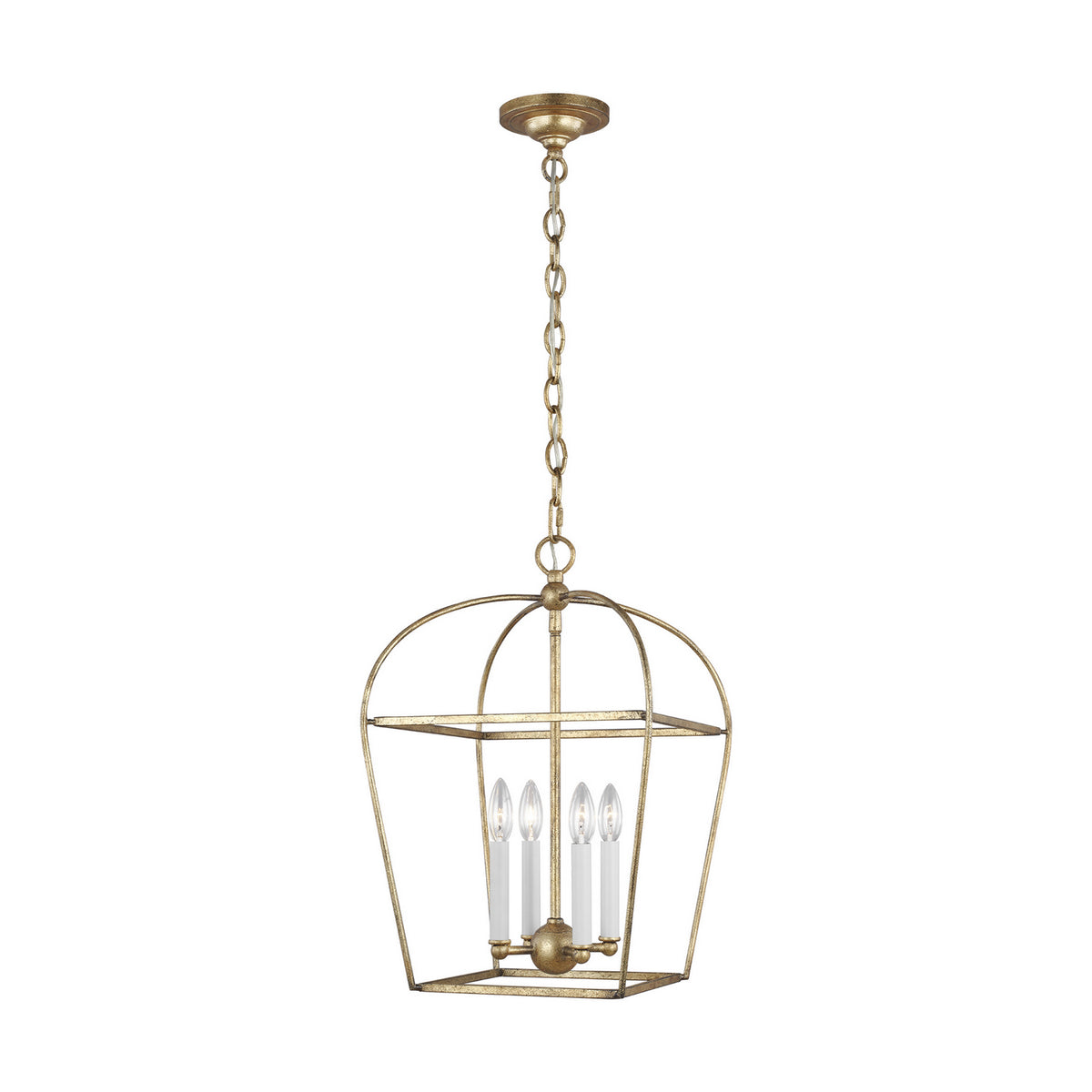 Visual Comfort Studio Canada - CC1084ADB - Four Light Lantern - Stonington - Antique Gild