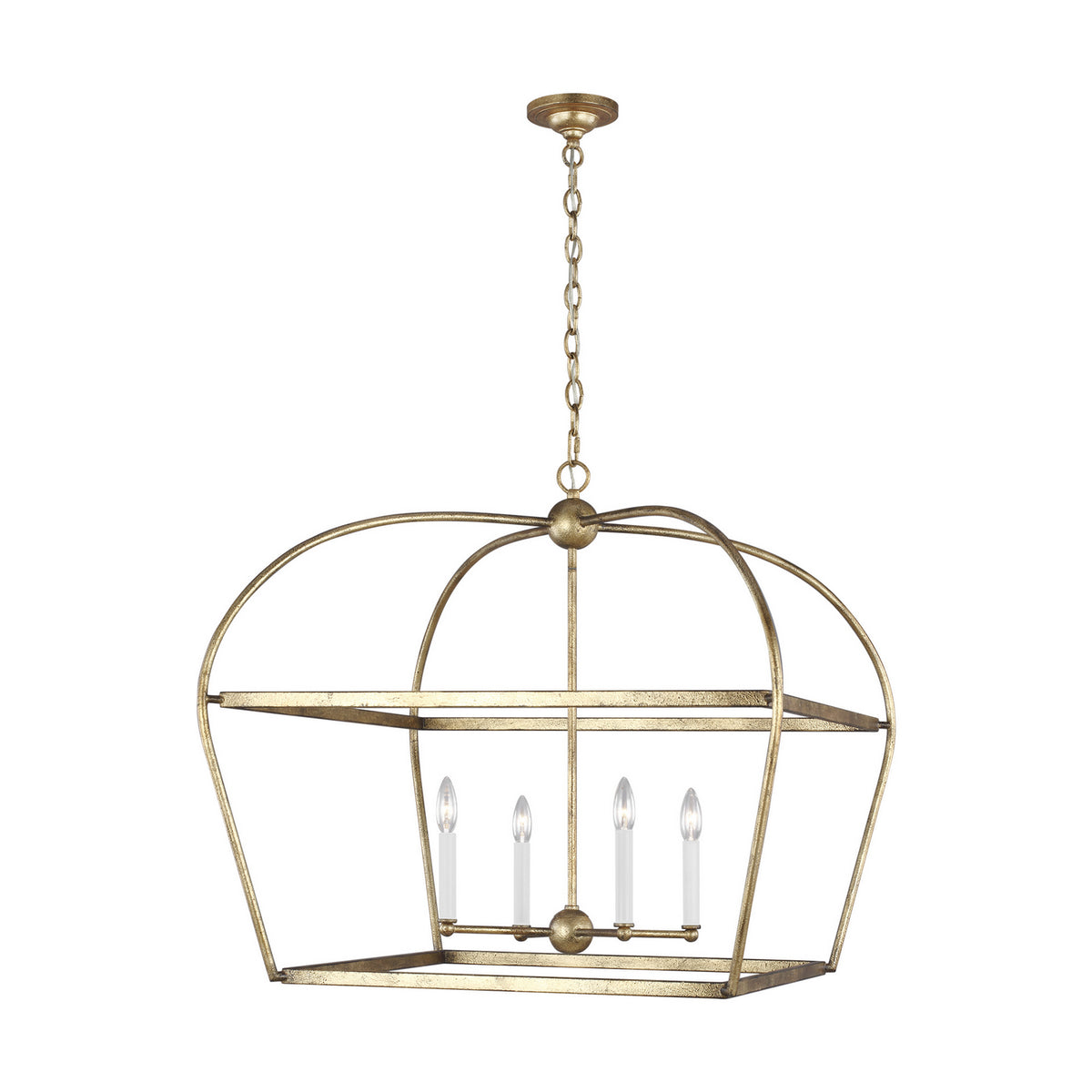 Visual Comfort Studio Canada - CC1114ADB - Four Light Lantern - Stonington - Antique Gild