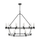Visual Comfort Studio Canada - CC11818AI - 18 Light Chandelier - Keystone - Aged Iron