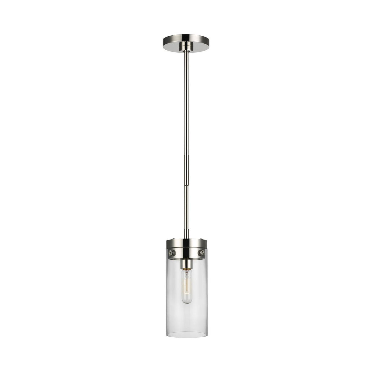 Visual Comfort Studio Canada - CP1001PN - One Light Pendant - Garrett - Polished Nickel