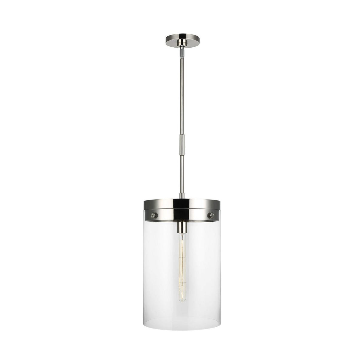 Visual Comfort Studio Canada - CP1011PN - One Light Pendant - Garrett - Polished Nickel