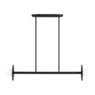 Visual Comfort Studio Canada - KC1012MBK - Two Light Linear Chandelier - Nodes - Midnight Black