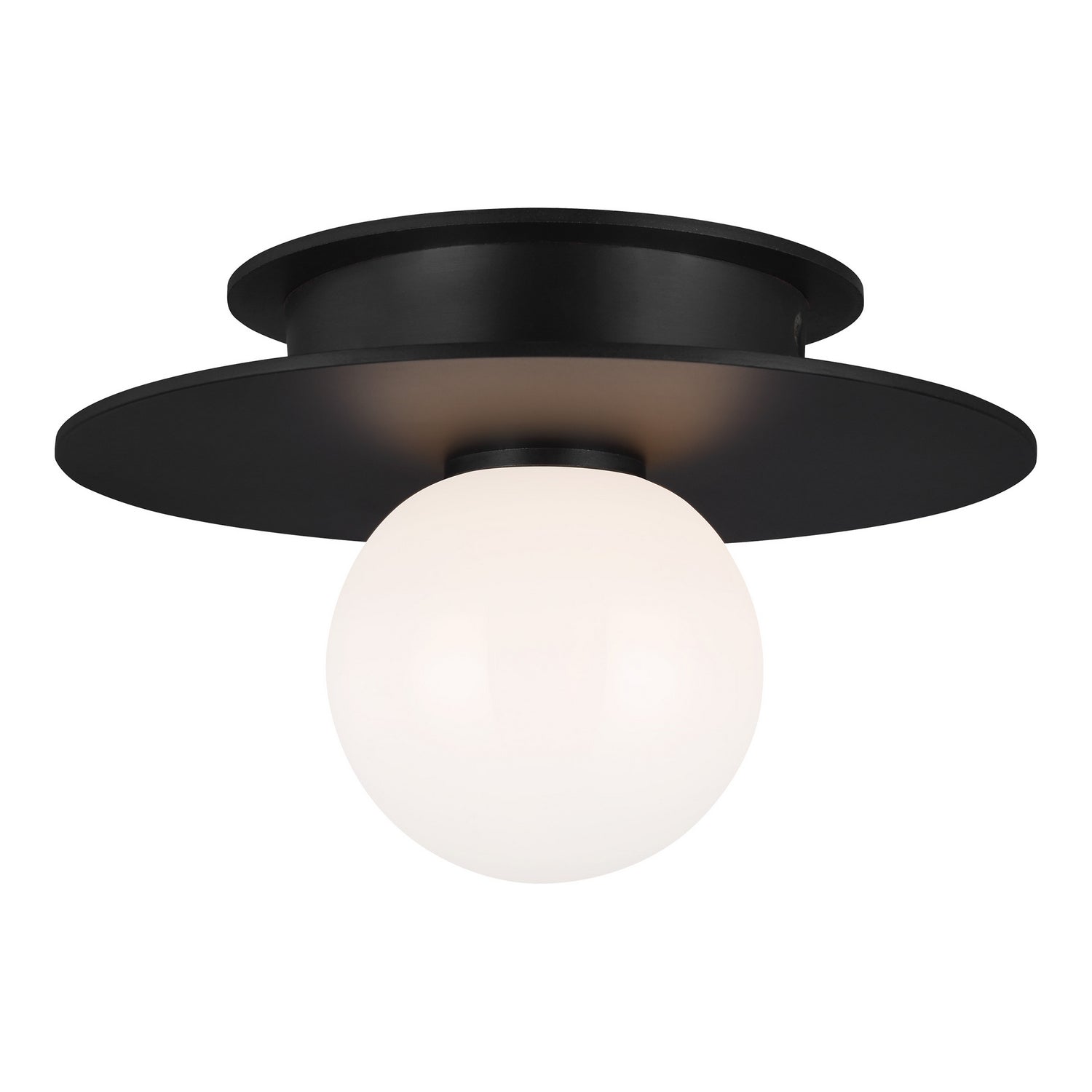 Visual Comfort Studio Canada - KF1001BBS - One Light Flush Mount - Nodes - Burnished Brass