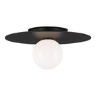 Visual Comfort Studio Canada - KF1011MBK - One Light Flush Mount - Nodes - Midnight Black